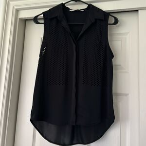 Trina Turk lazer cut tank